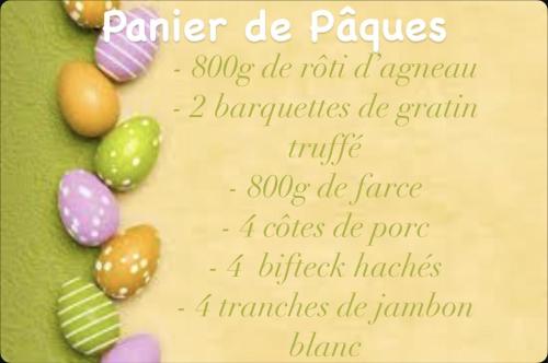 Panier de Pâques 60€