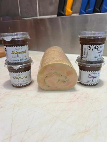 Foie gras maison, cuisson en croûte de sel